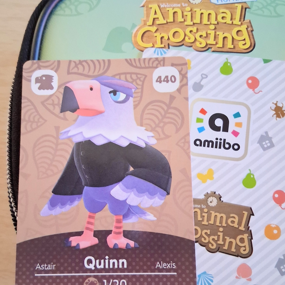 Nintendo Animal Crossing Amiibo Card - Purple and Pink